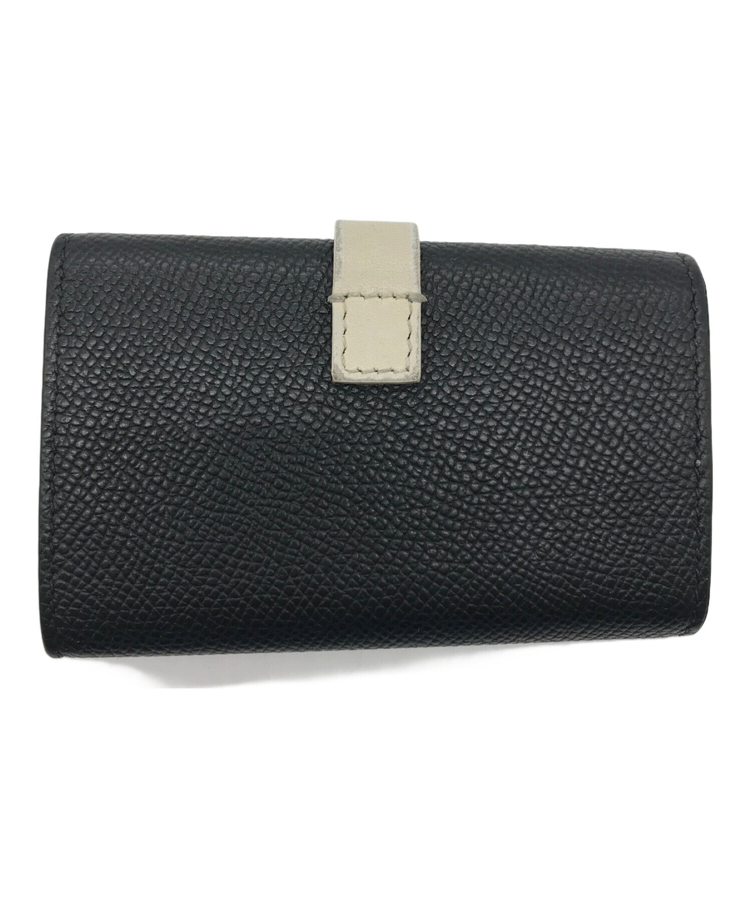 中古・古着通販】CELINE (セリーヌ) バイカラー6連キーケース ブラック