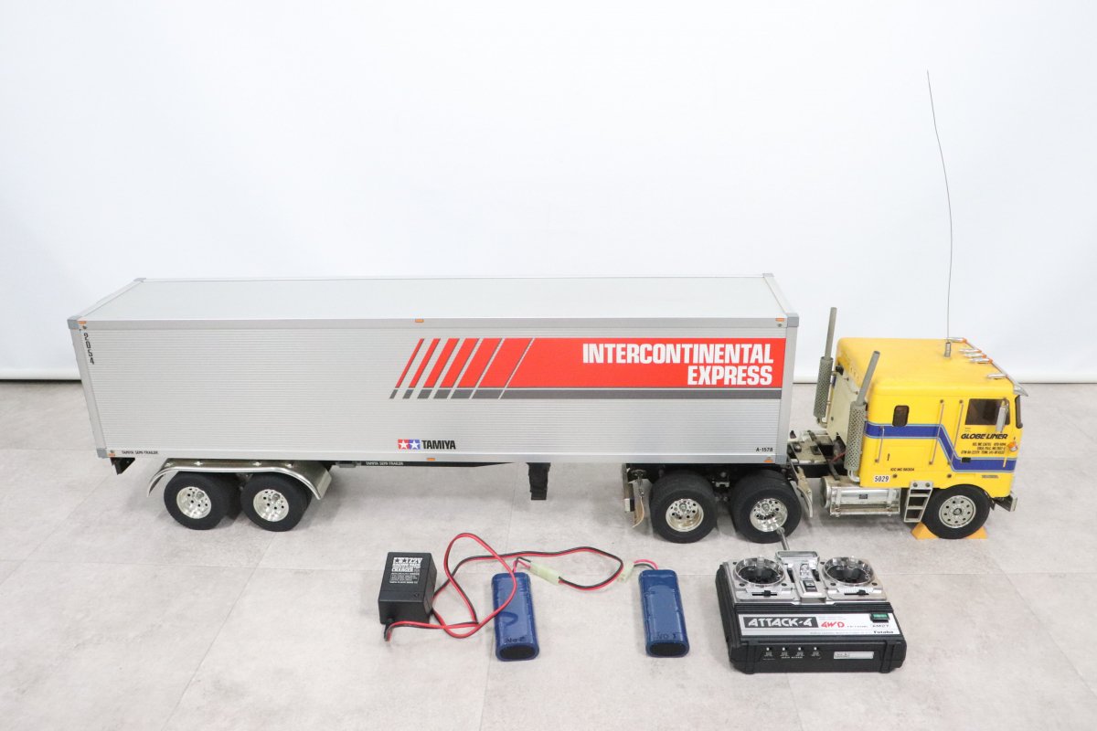 Yahoo!オークション -「タミヤ トレーラー 1／14 グローブライナー」の