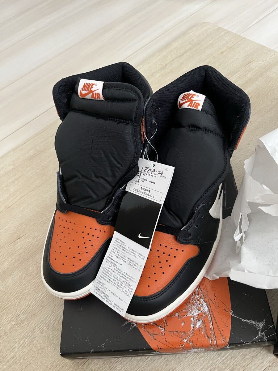 NIKE AIR JORDAN 1 RETRO HIGH OG Shattered Backboard 28 シャタバ