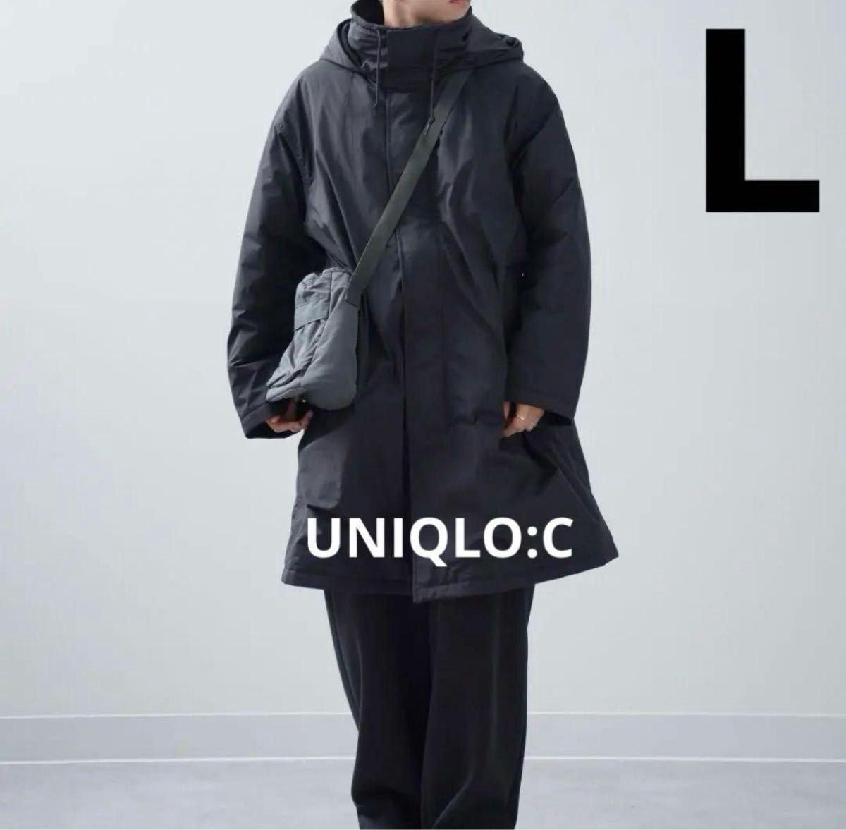 新品未使用】タグ付 UNIQLO C ユニクロC フーデッドコート 472776