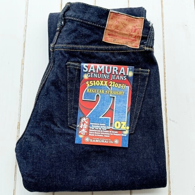 SAMURAI JEANS “S5000VX21ozⅡ” 超極21oz零モデルストレート