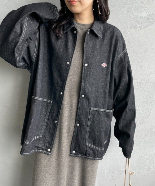 DANTON/ダントン] KATSURAGI カバーオール デニムジャケット（デニム