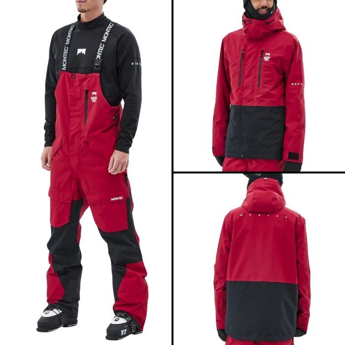 モンテック】Fawkスキー スノボ 上下セット メンズ 日本未入荷 (MONTEC