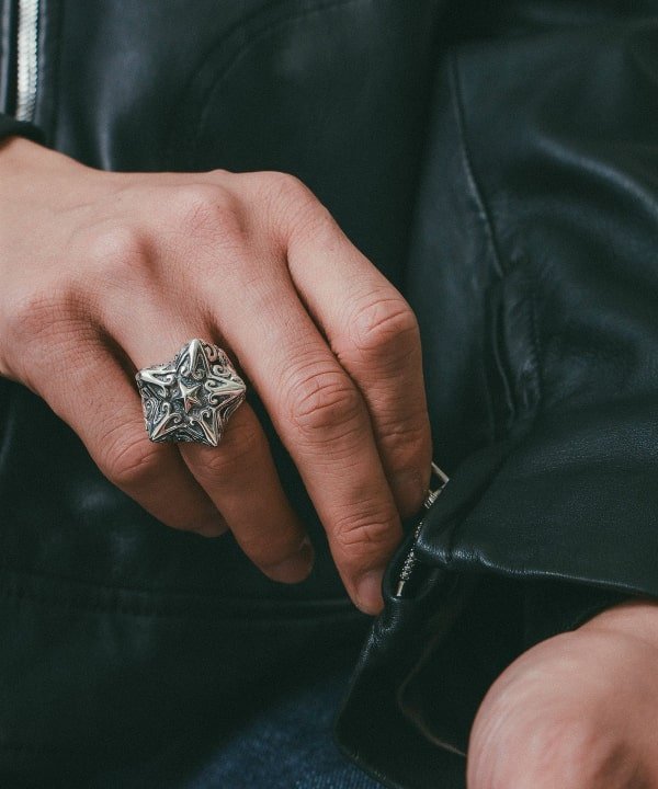 2026年最新カスタム ビルウォールレザー カスタム MAIKI リング 唯一無