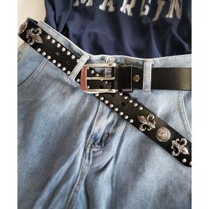 monkey time BEAUTY＆YOUTH UNITED ARROWS ベルト スタッズ レザー