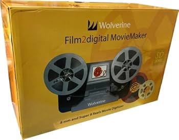 Wolverine 8mm and Super8 Reels Movie Digitizer with 2.4