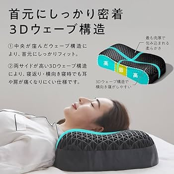 Amazon｜ヒツジのいらない枕 枕 まくら テンセル枕カバー付き 丸洗いOK