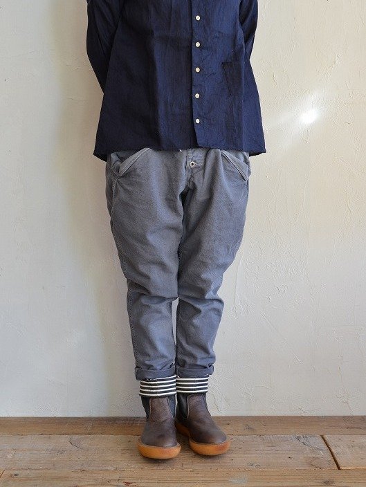 KAPITAL キャンバス サルエルヌーベルパンツ : fimpen note ・ nul note