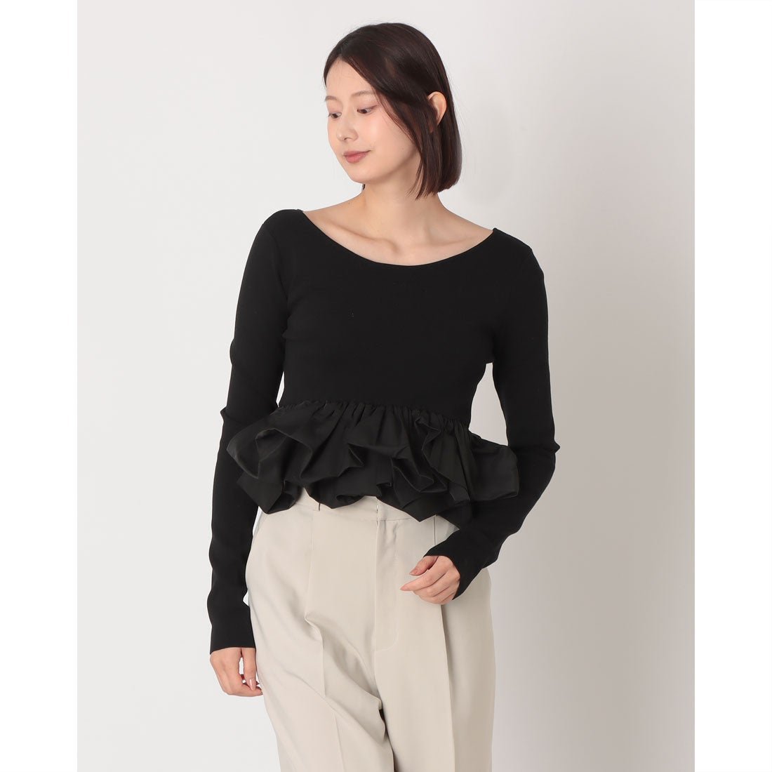 トップス CLANE DAD SHORT BALLOON TOPS CLANE クラネDAD SHORT