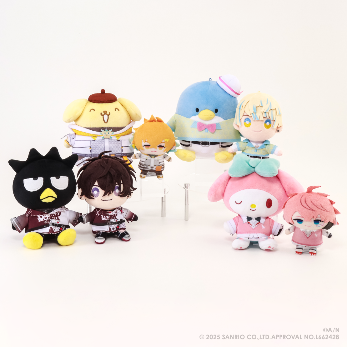 Oriens×サンリオキャラクターズ】ぬいぐるみマスコット｜にじさんじ