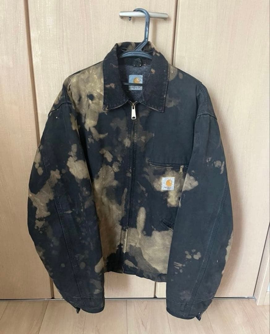 カーハート デトロイトジャケット ジョニーデップ 希少 carhartt これってジョニー・デップが着てたカーハートのデトロイトジャケット