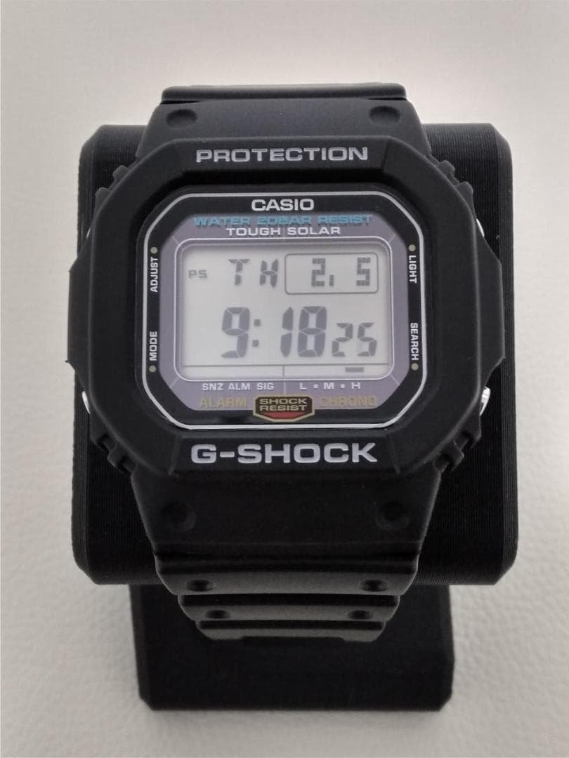 【極美品】G-SHOCK タフ ソーラー G-5600UE-1JF G-SHOCK Gショック ジーショック メンズ G-5600UE-1JF ソーラー タフ
