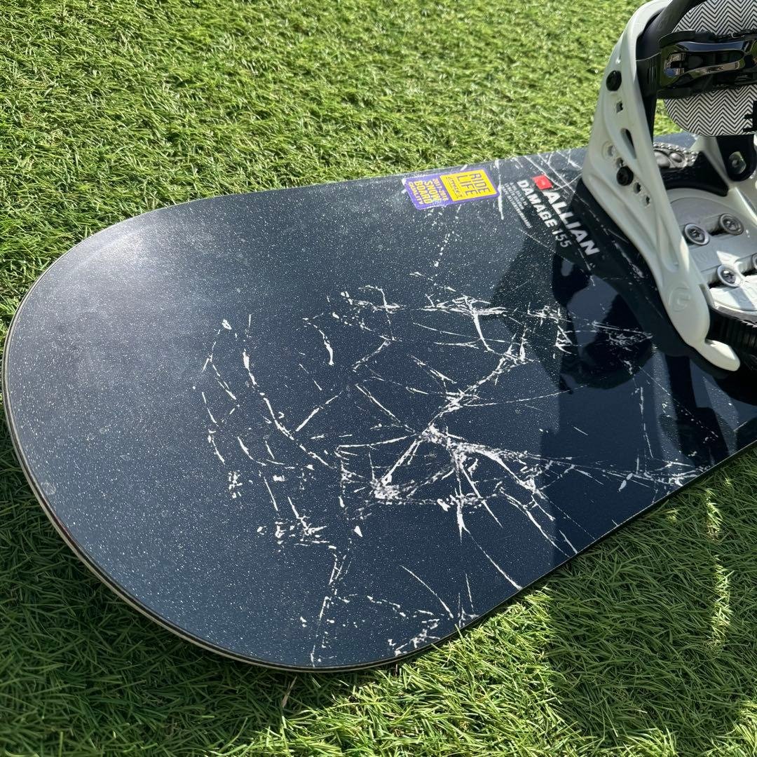 美品 ALLIAN DAMAGE 155cm FLUX PR ML セット - メルカリ